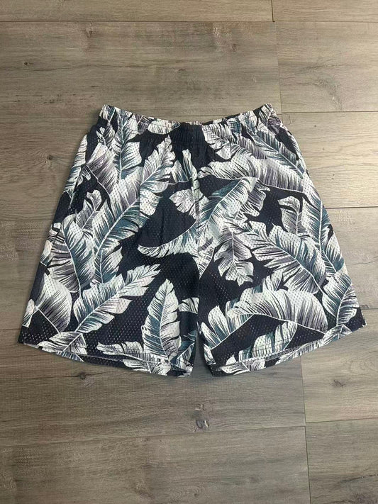 SWAYING PALMS ONYX SHORTS-8916