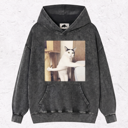 SILLY STANDING CAT HOOD＆ SWEAT＆TEE