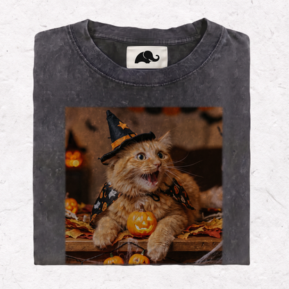 HALLOWEEN WITCH CAT HOOD＆ SWEAT＆TEE