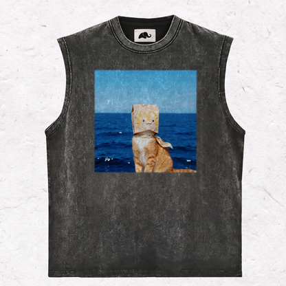 MCDONALDS‑BAG CAT HOOD＆ SWEAT＆TEE