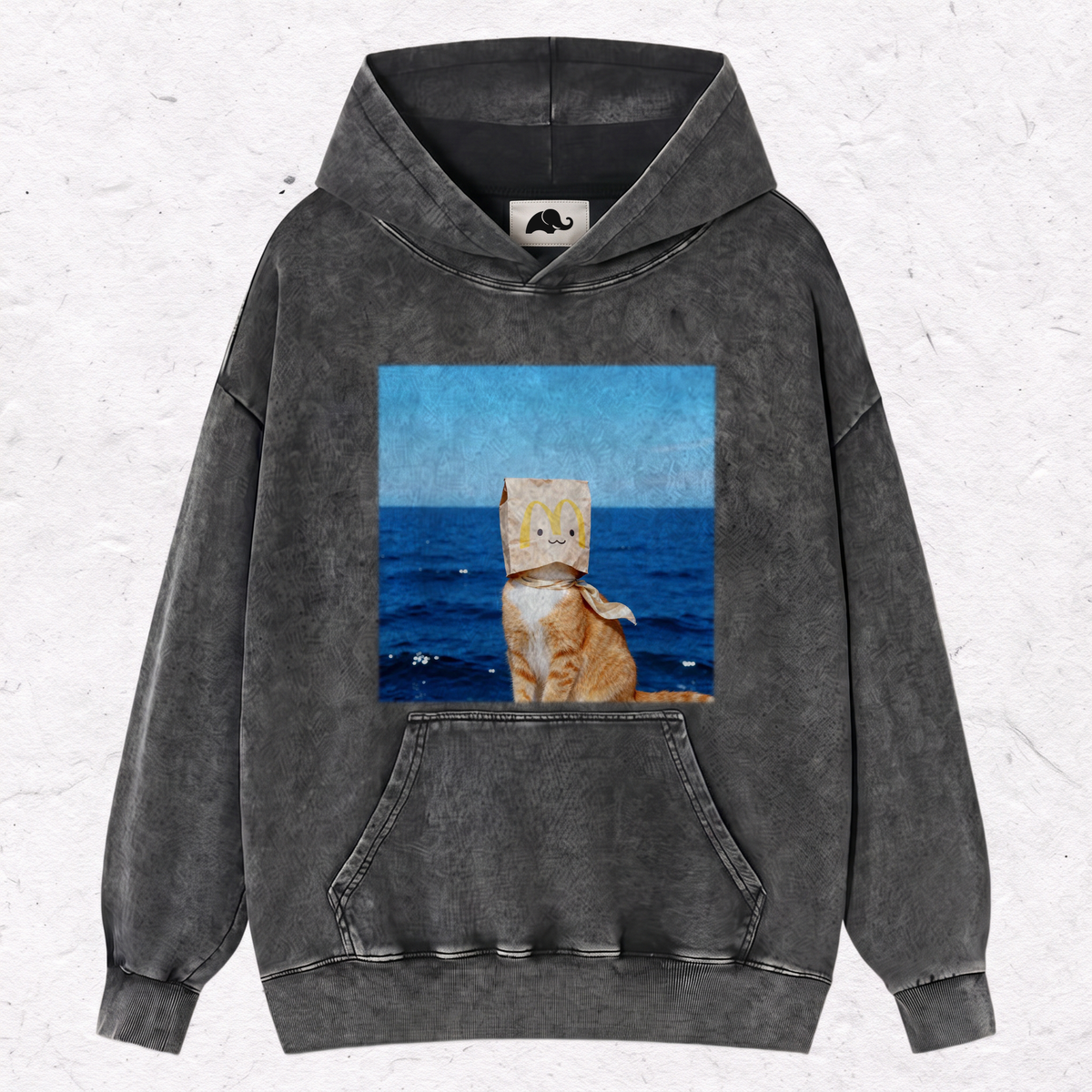 MCDONALDS‑BAG CAT HOOD＆ SWEAT＆TEE