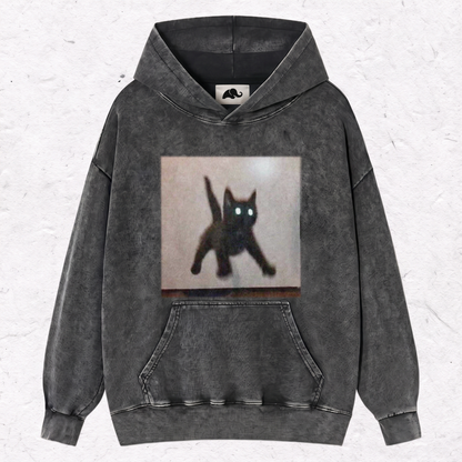 JUMPING DARK FELINE HOOD＆ SWEAT＆TEE