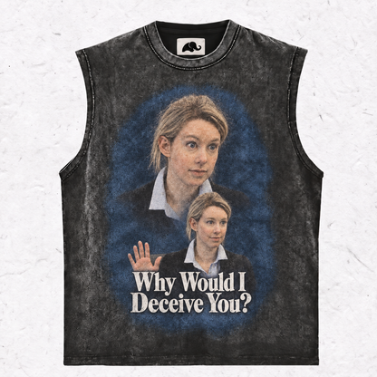 WHY WOULD I DECEIVE YOU ? HOOD＆ SWEAT＆TEE