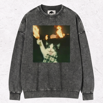 WILD NIGHT FELINE HOOD＆ SWEAT＆TEE