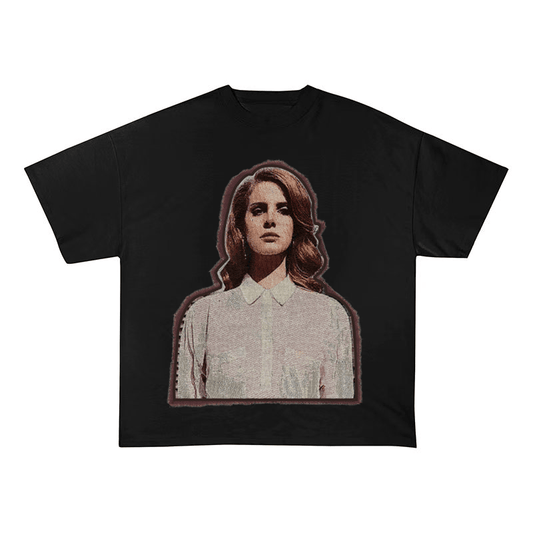 LANA DEL REY VINTAGE PORTRAIT HEAVYWEIGHT PATCH TEE-51322