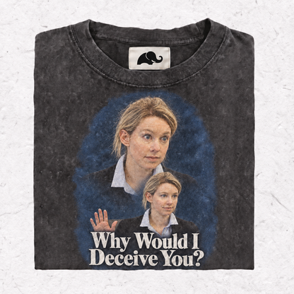 WHY WOULD I DECEIVE YOU ? HOOD＆ SWEAT＆TEE