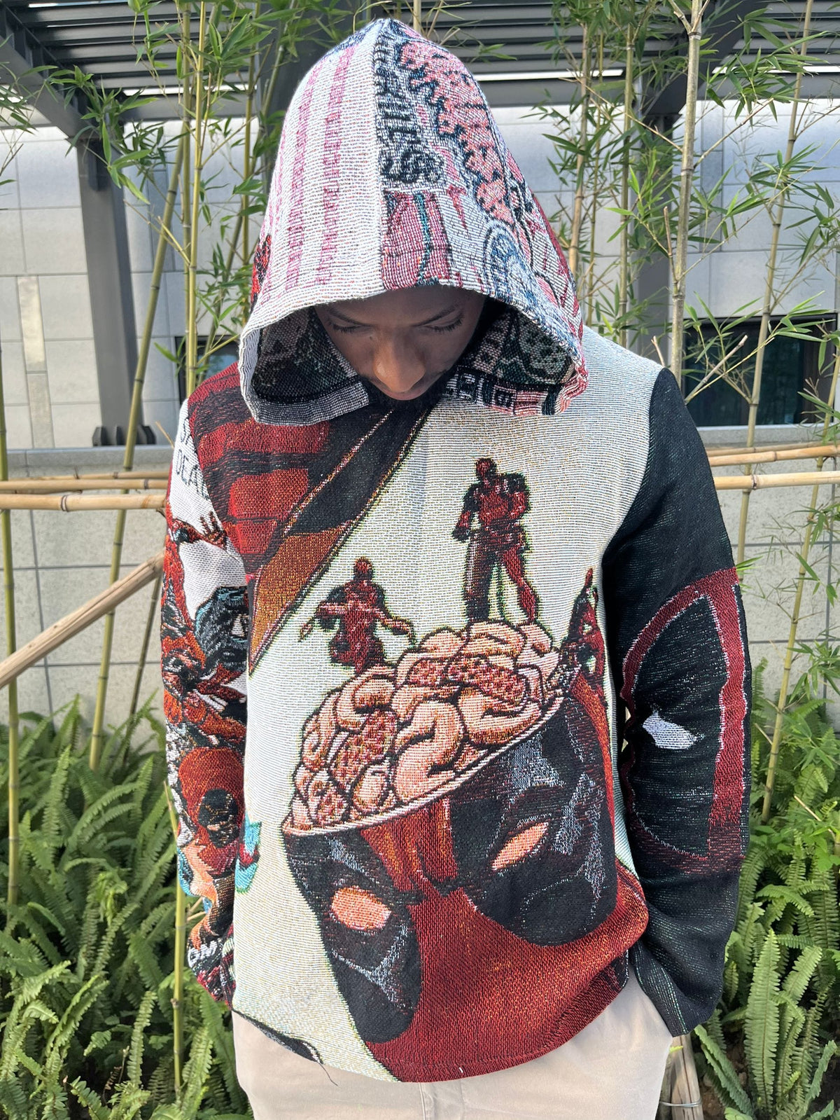 DEADPOOL TAPESTRY HOODIE