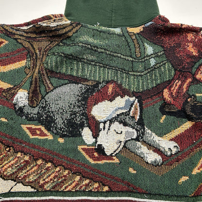 SANTA TAPESTRY HOODIE