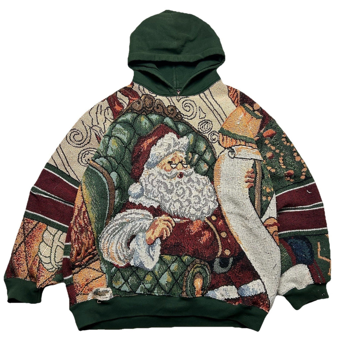 SANTA TAPESTRY HOODIE