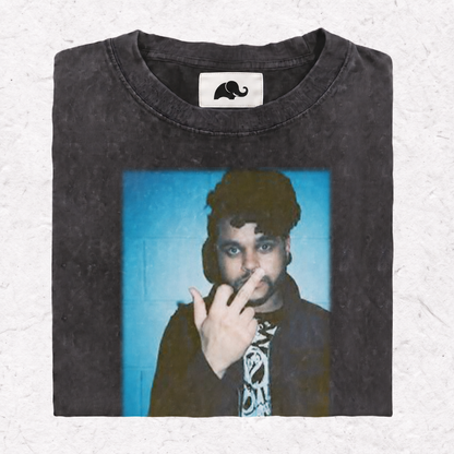 THE WEEKND MIDDLE FINGER HOOD＆ SWEAT＆TEE