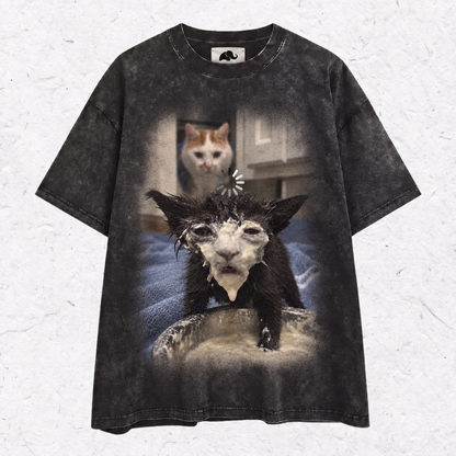 FACE FULL OF MILK CAT HOOD＆ SWEAT＆TEE