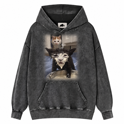FACE FULL OF MILK CAT HOOD＆ SWEAT＆TEE