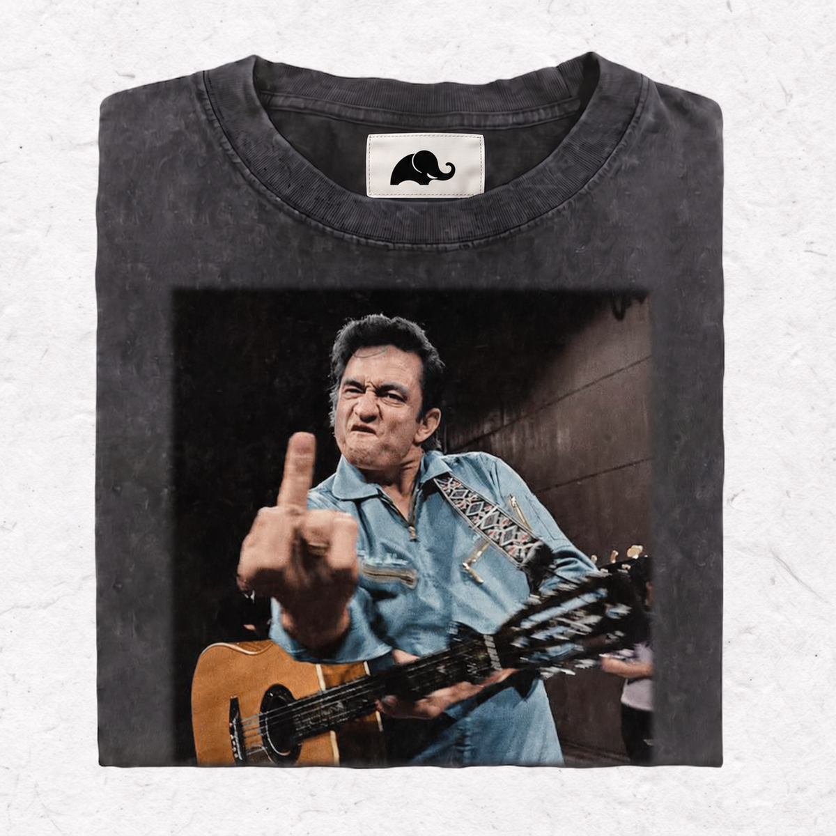 JOHNNY CASH MIDDLE FINGER HOOD＆ SWEAT＆TEE