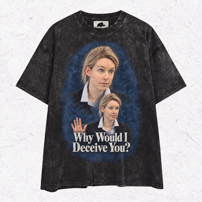 WHY WOULD I DECEIVE YOU ? HOOD＆ SWEAT＆TEE