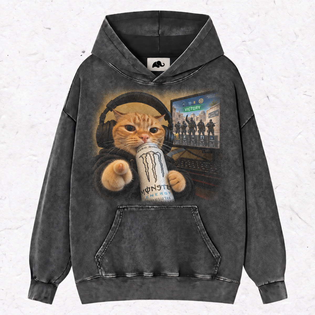 CS VICTORY CAT  HOOD＆ SWEAT＆TEE