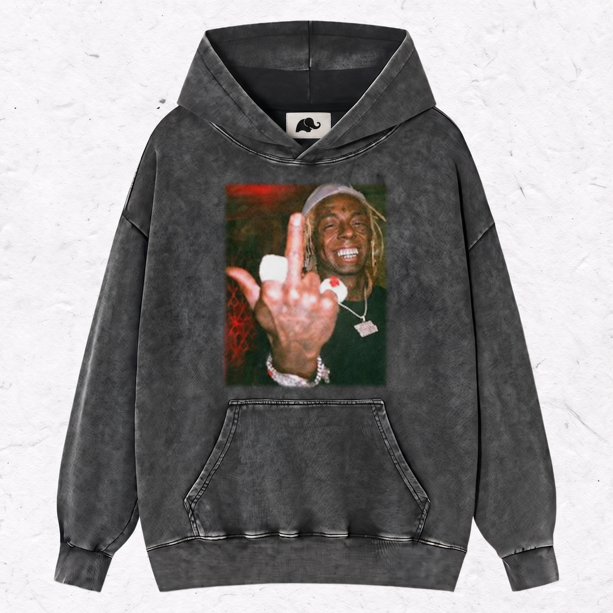 LIL WAYNE V2 MIDDLE FINGER HOOD＆ SWEAT＆TEE