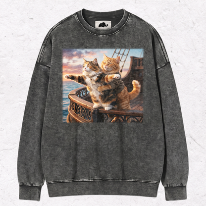 TITANIC STYLE CATS HOOD＆ SWEAT＆TEE
