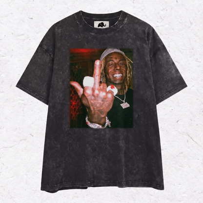 LIL WAYNE V2 MIDDLE FINGER HOOD＆ SWEAT＆TEE