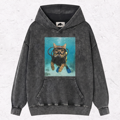 OCEAN EXPLORER FELINE HOOD＆ SWEAT＆TEE