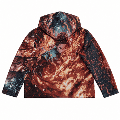 DEMON SLAYER TAPESTRY HOODIE