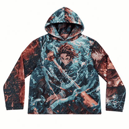 DEMON SLAYER TAPESTRY HOODIE