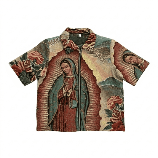 VIRGENCITA TAPESTRY TEE