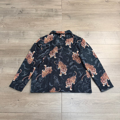 TIGER PRINT TAPESTRY JACKET