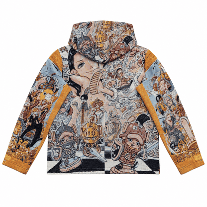 ONE P V4 TAPESTRY HOODIE