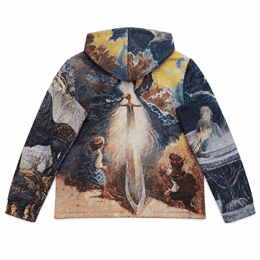 RINGS TAPESTRY HOODIE
