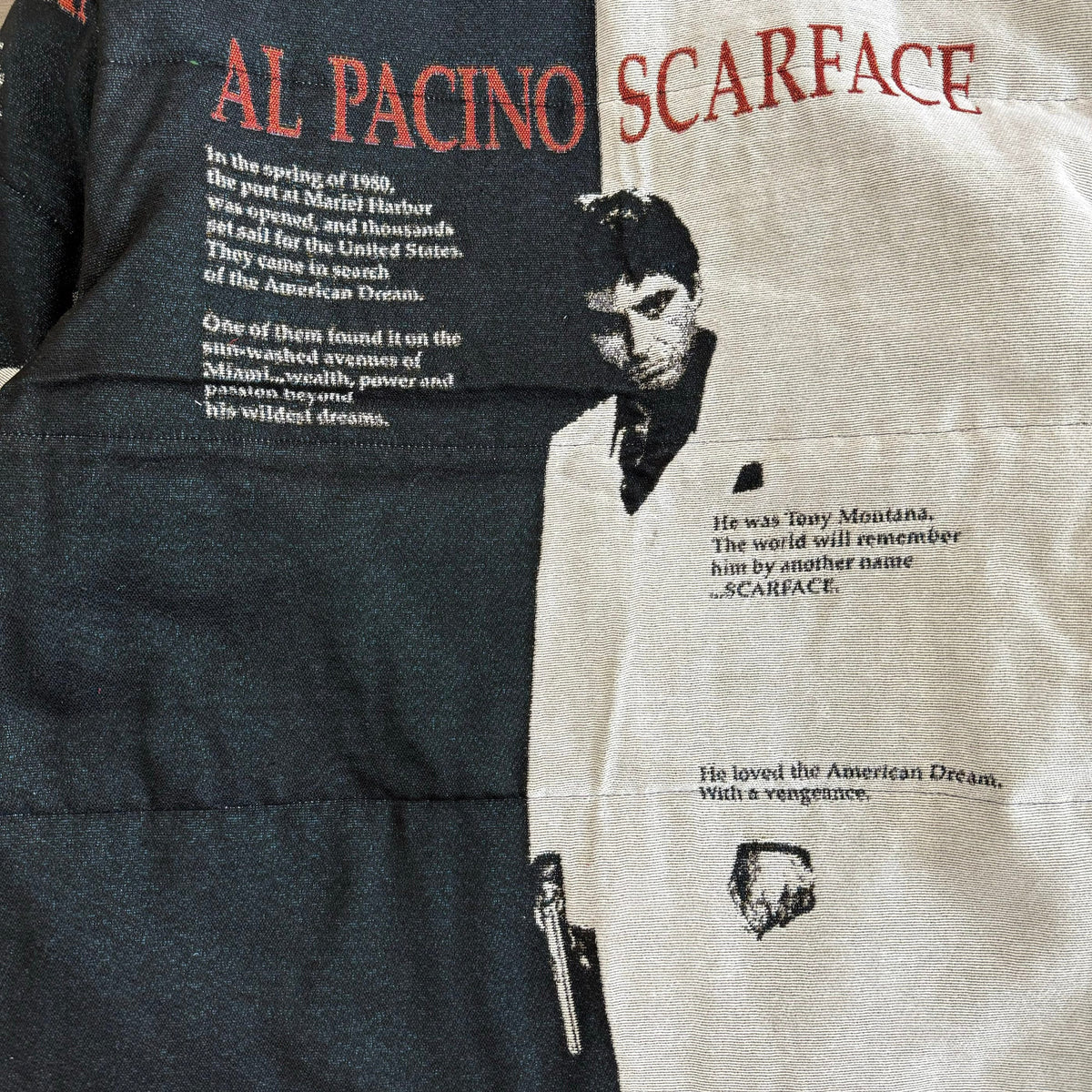 SCARFACE TAPESTRY COAT