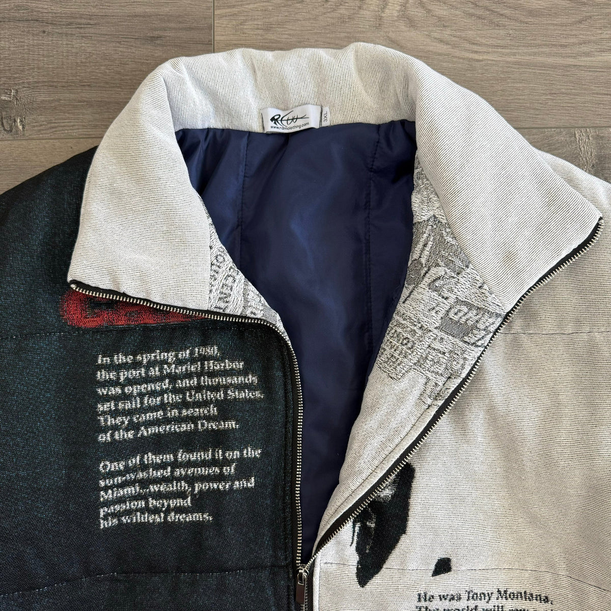 SCARFACE TAPESTRY COAT
