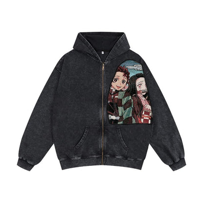 TAPESTRY PATCH HOODIE-9241