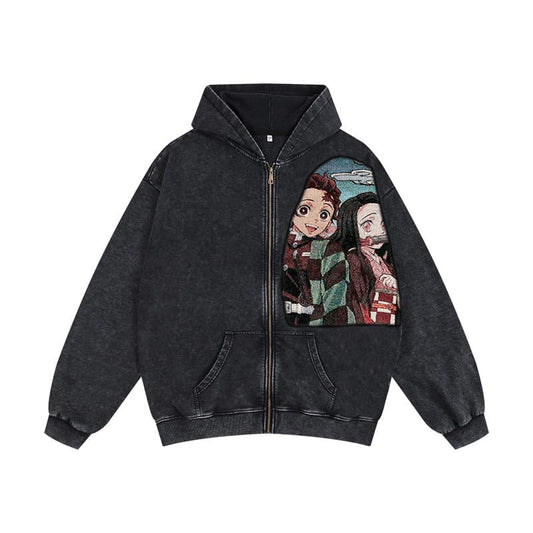 TAPESTRY PATCH HOODIE-9241