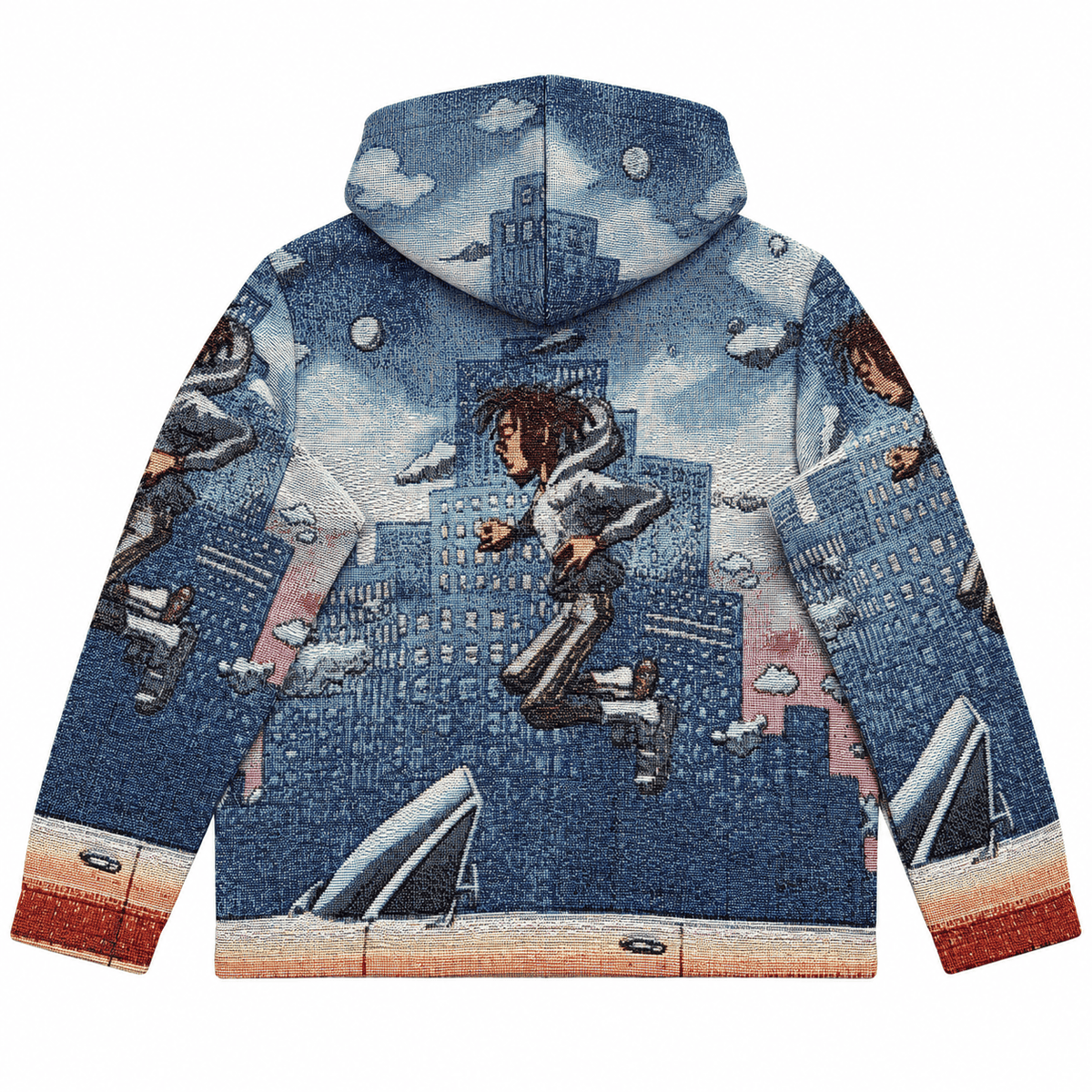 THE SUN'S TRIADE TAPESTRY HOODIE