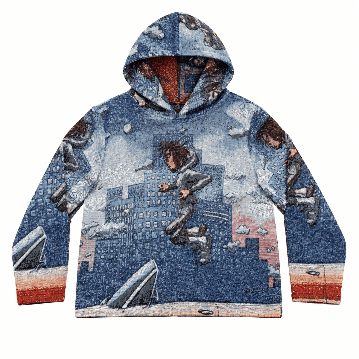 THE SUN'S TRIADE TAPESTRY HOODIE