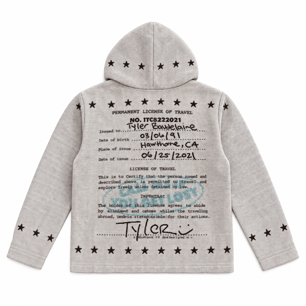 TYLER V6 TAPESTRY HOODIE