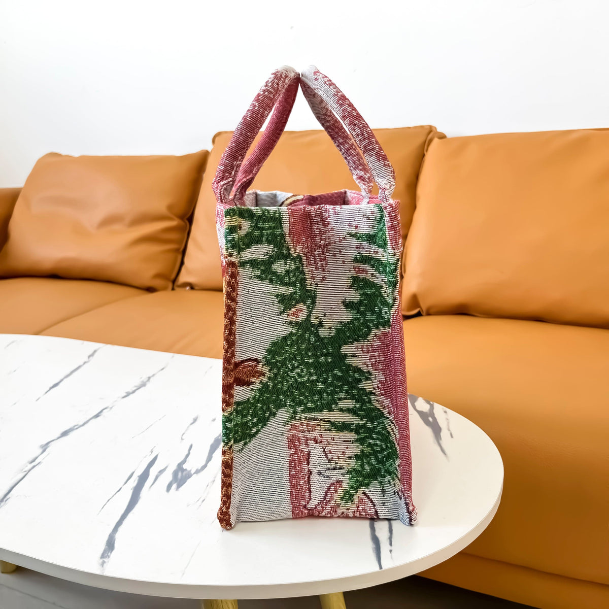 BAD BUNY TAPESTRY TOTE BAG