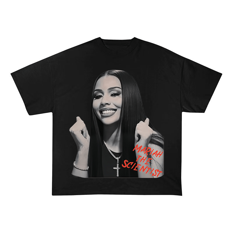 MARIAH THE SCIENTIST OVERSIZED HEAVYWEIGHT COTTON TEE-60022