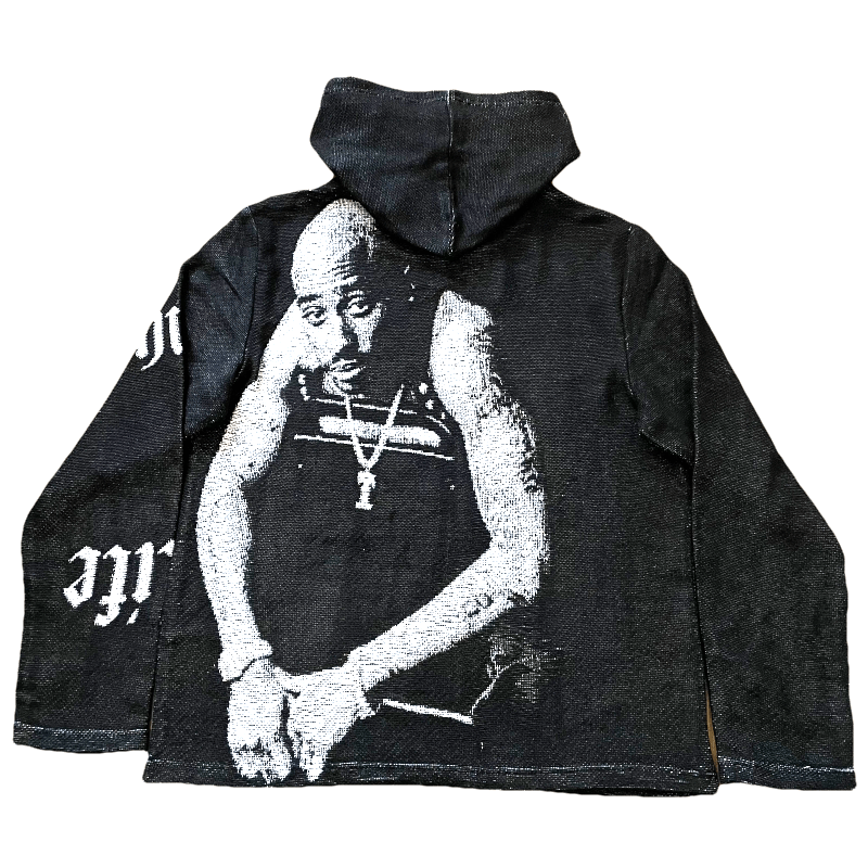BLACK  2PAC TAPESTY