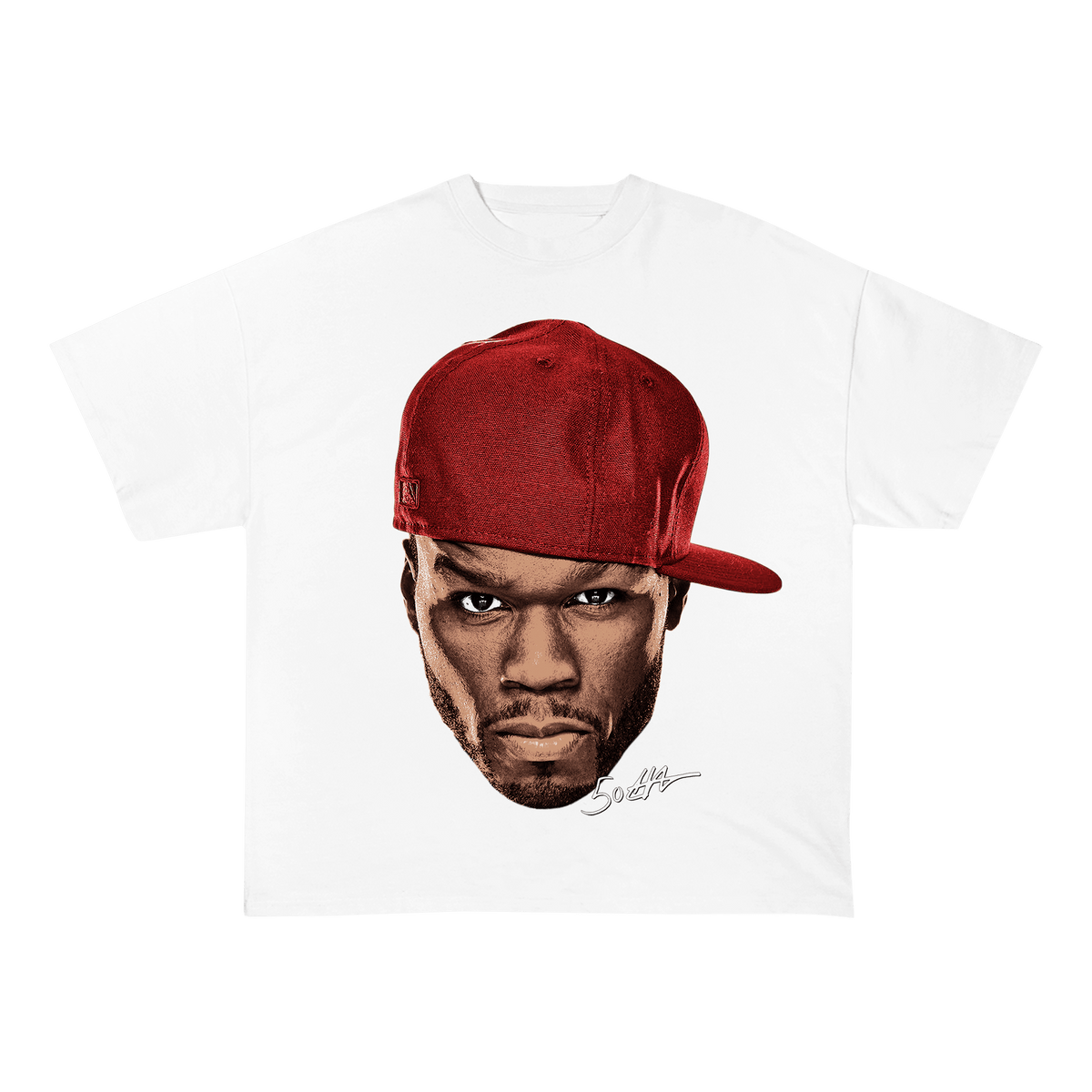50CENT HEAVY WEIGHT COTTON TEE-8028