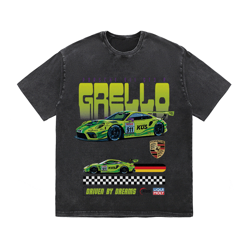 911 GRELLO HEAVY WEIGHT COTTON TEE-8837