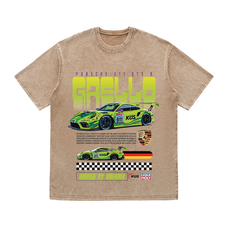 911 GRELLO HEAVY WEIGHT COTTON TEE-8837