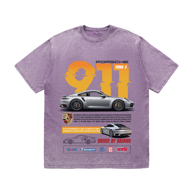 911 HEAVY WEIGHT COTTON TEE-8842