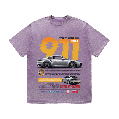 911 HEAVY WEIGHT COTTON TEE-8842