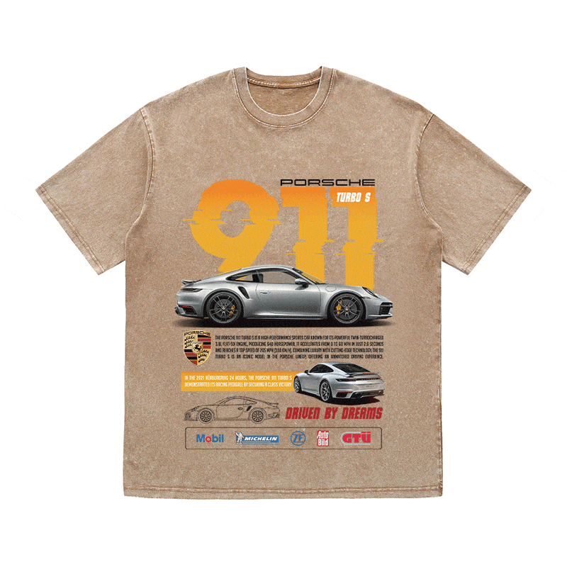 911 HEAVY WEIGHT COTTON TEE-8842