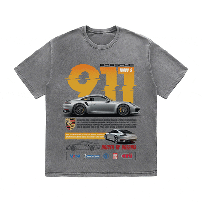 911 HEAVY WEIGHT COTTON TEE-8842