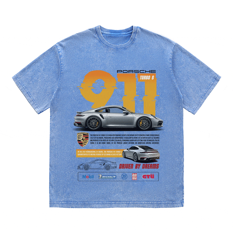 911 HEAVY WEIGHT COTTON TEE-8842