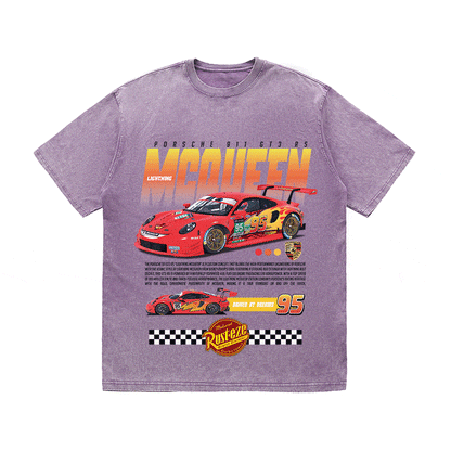 911 MCQUEEN HEAVY WEIGHT COTTON TEE-8838