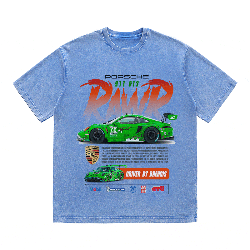 911 RAWR 2 HEAVY WEIGHT COTTON TEE-8839