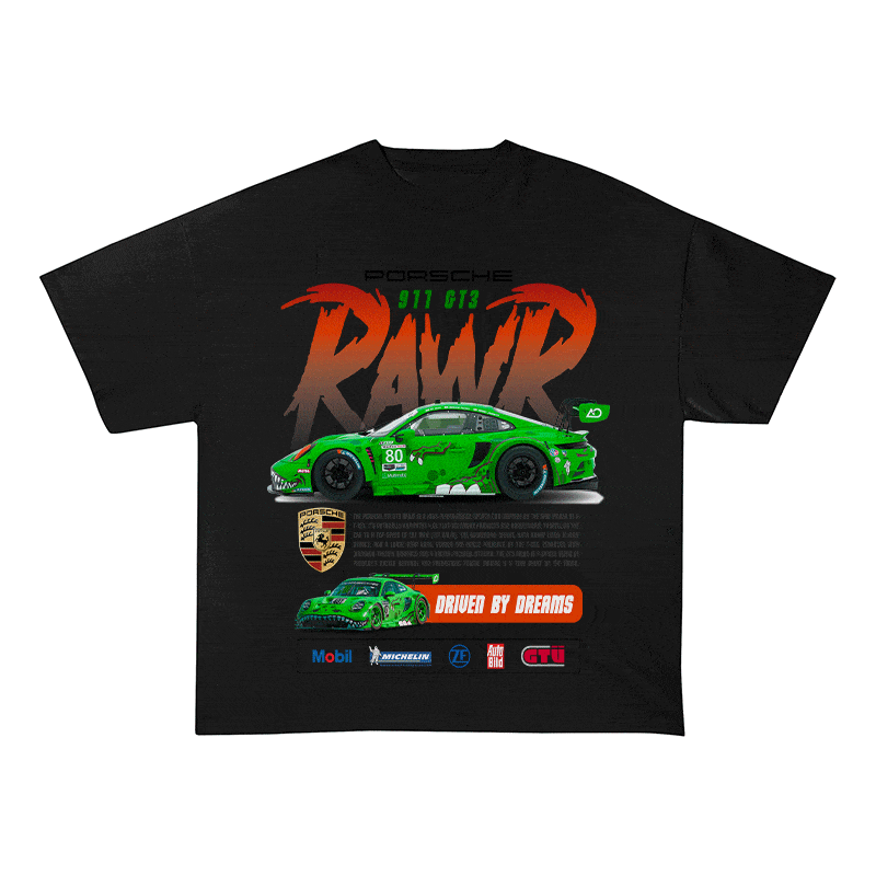911 RAWR 2 HEAVY WEIGHT COTTON TEE-8839